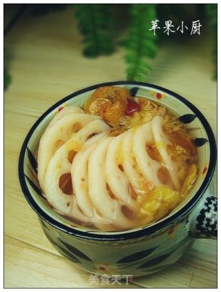 莲藕山楂糖水