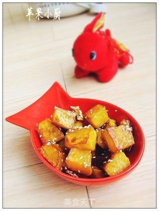 糖汁红薯的做法