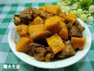 家常小菜——南瓜烧排骨的做法