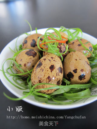五香茶叶鹌鹑蛋的做法