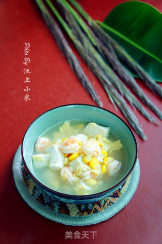 鲜虾豆腐汤的做法