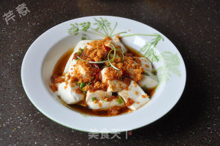 肉松拌豆腐的做法