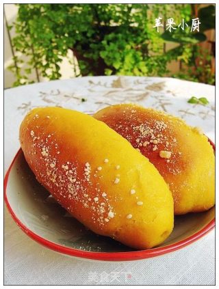 南瓜奶酥小面包的做法