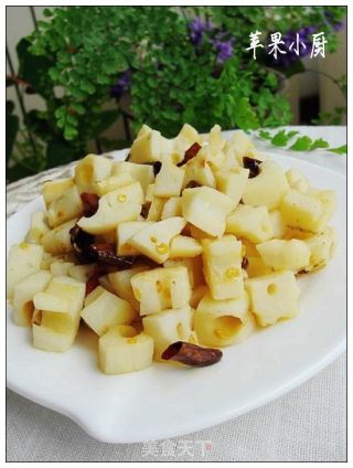 酸辣藕丁的做法