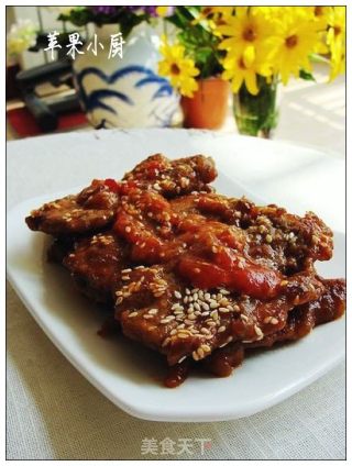 茄汁牛排的做法