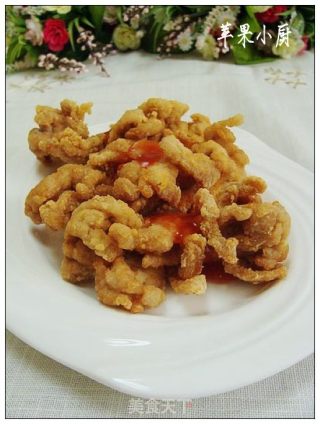 干炸菊花肉的做法