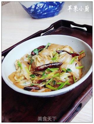 豉油辣白菜的做法