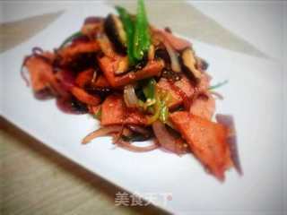 香菇午餐肉的做法