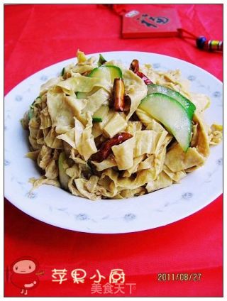 蚝油鲜豆皮的做法
