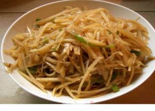 炝炒土豆丝的做法