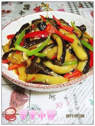 油淋茄子的做法