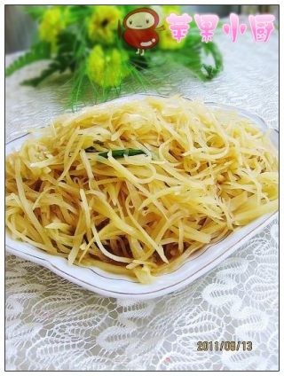 素炒土豆丝的做法