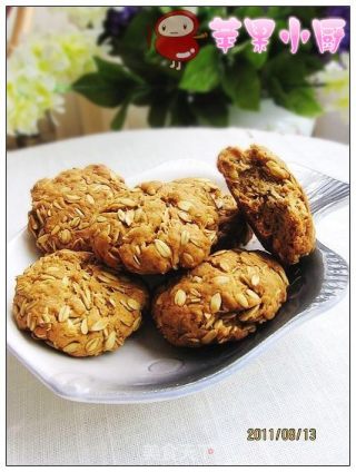 红糖燕麦饼干的做法