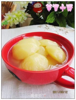 蜜汁炖桃的做法