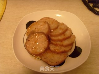 甜蜜的桂花糯米藕的做法