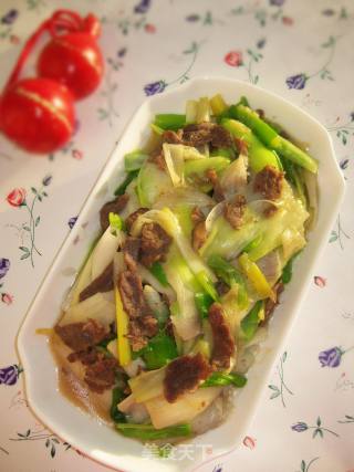 葱爆牛肉的做法