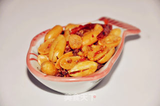 麻辣花生的做法