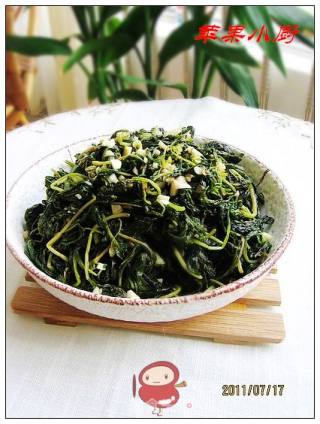 蒜香苋菜的做法