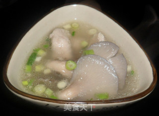平菇梅肉汤的做法