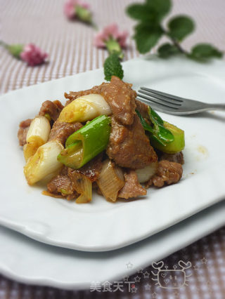 葱爆牛肉的做法