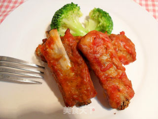 苹果肉桂焗排骨的做法