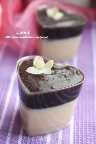 【黑芝麻糊豆花】的做法