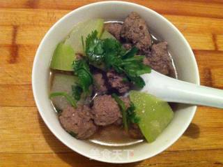 羊肉丸子冬瓜汤的做法