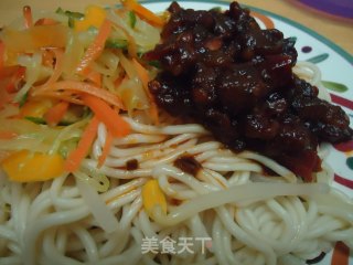 秘制炸酱面的做法