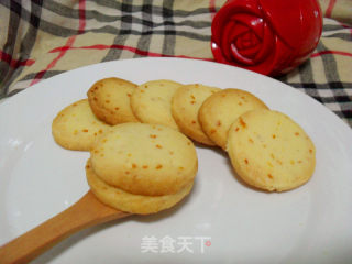 橙味饼干的做法