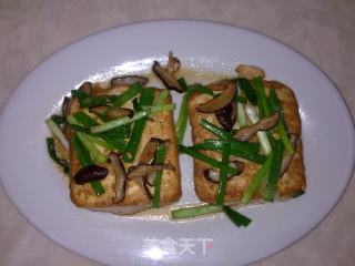 香菇焖豆腐的做法