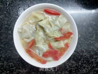 大肚韭菜猪肉馄饨的做法