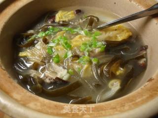 砂锅白菜海带汤的做法