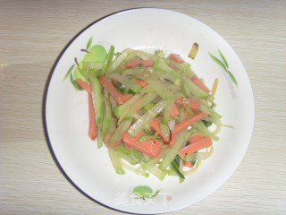 清炒佛手瓜的做法