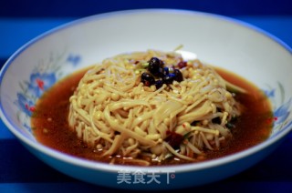 凉拌金针菇的做法