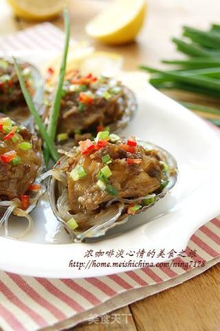 蒜蓉粉丝蒸鲍鱼的做法