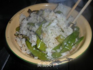 豌豆角焖饭——家常小菜