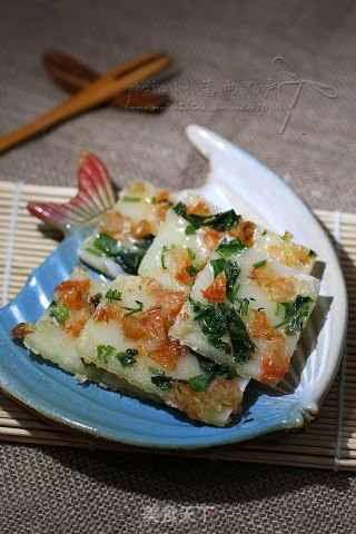 香煎虾米肠的做法