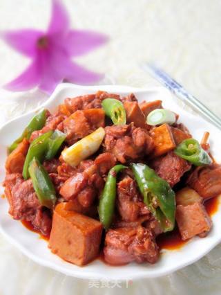 面筋焖鸭的做法