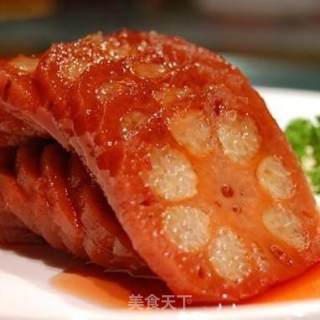 红枣桂花糯米藕的做法