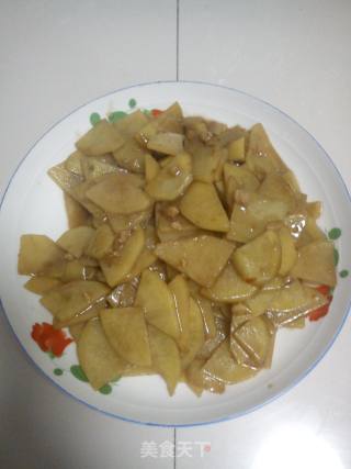 家常土豆片的做法