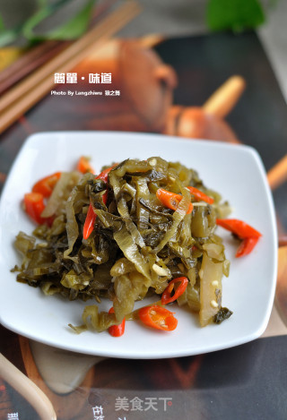 小炒酸菜的做法