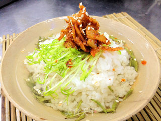 川味茶泡饭的做法