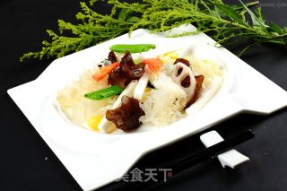 木耳藕片的做法