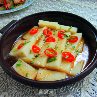 微波米豆腐的做法