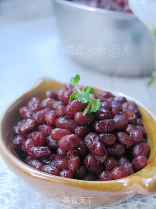自制百搭甜品——蜜红豆