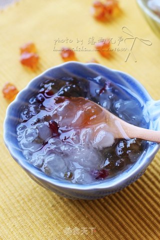美容佳品——雪莲子桃花泪的做法