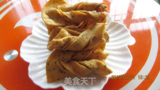 炸芝麻排叉的做法