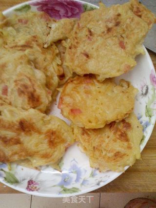 西葫土豆蔬菜饼的做法