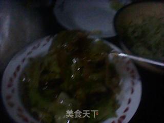 莲花菜炒粉条的做法