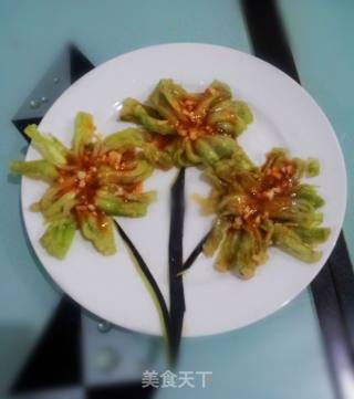 茄子菊花--幸福像花儿一样的做法